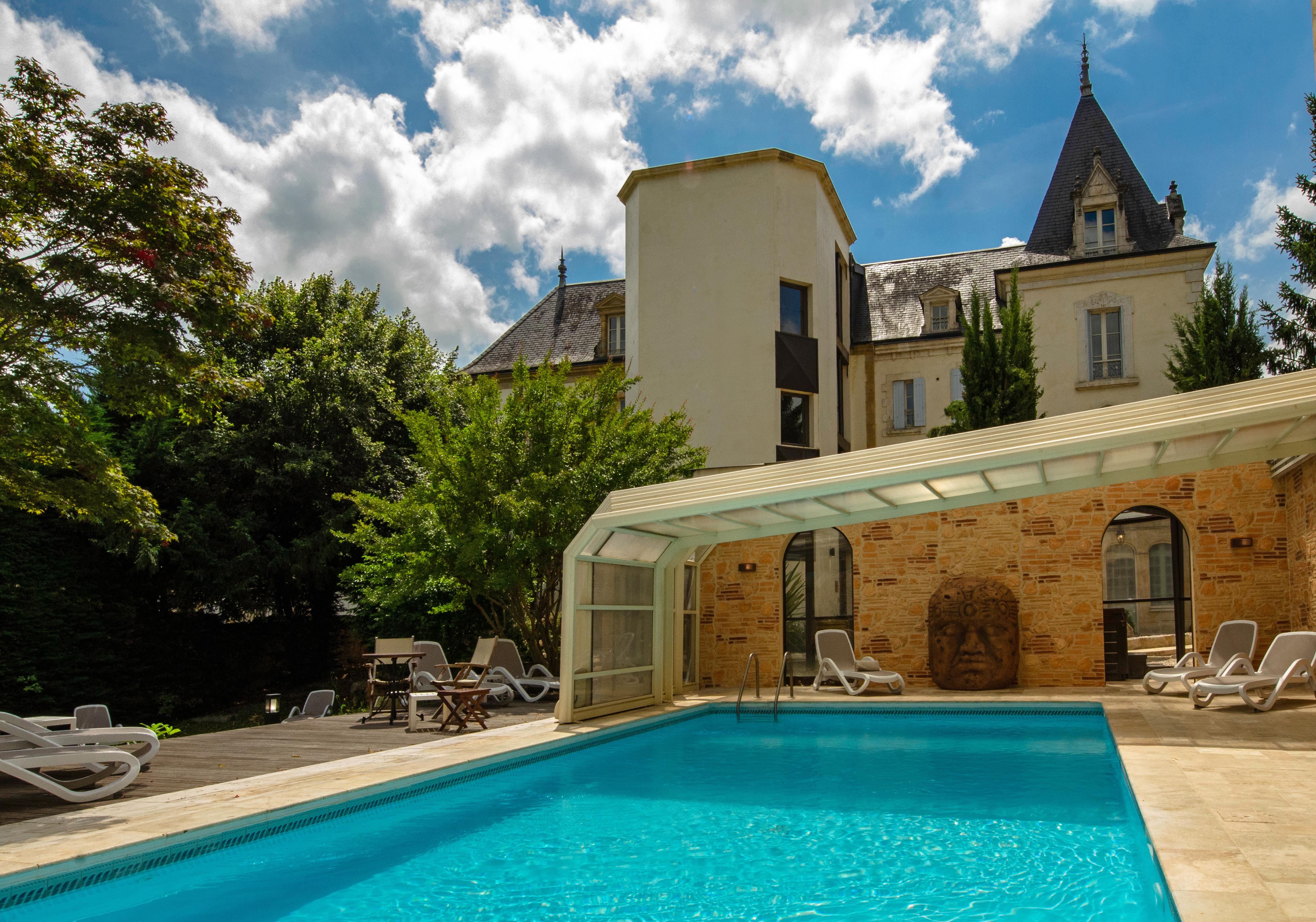 Au Grand Hotel De Sarlat - Pavillon De Selves Exterior foto